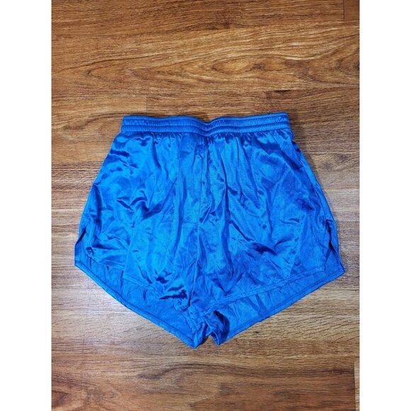 Vtge L.L Bean Blue Nylon Womans Running Shorts Size Small‎ - Picture 1 of 3